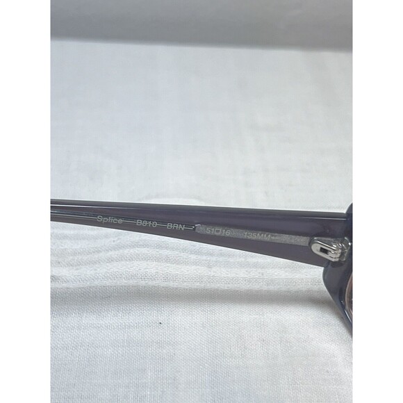 TED BAKER “SPLICE” Eyeglasses Frame B810 51-16-135 Burgundy Red Polished Y956 - Picture 5 of 8